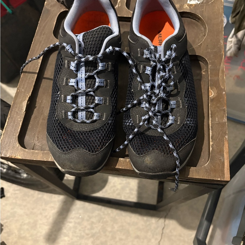 Merrell Black and Gray Athletic Shoes